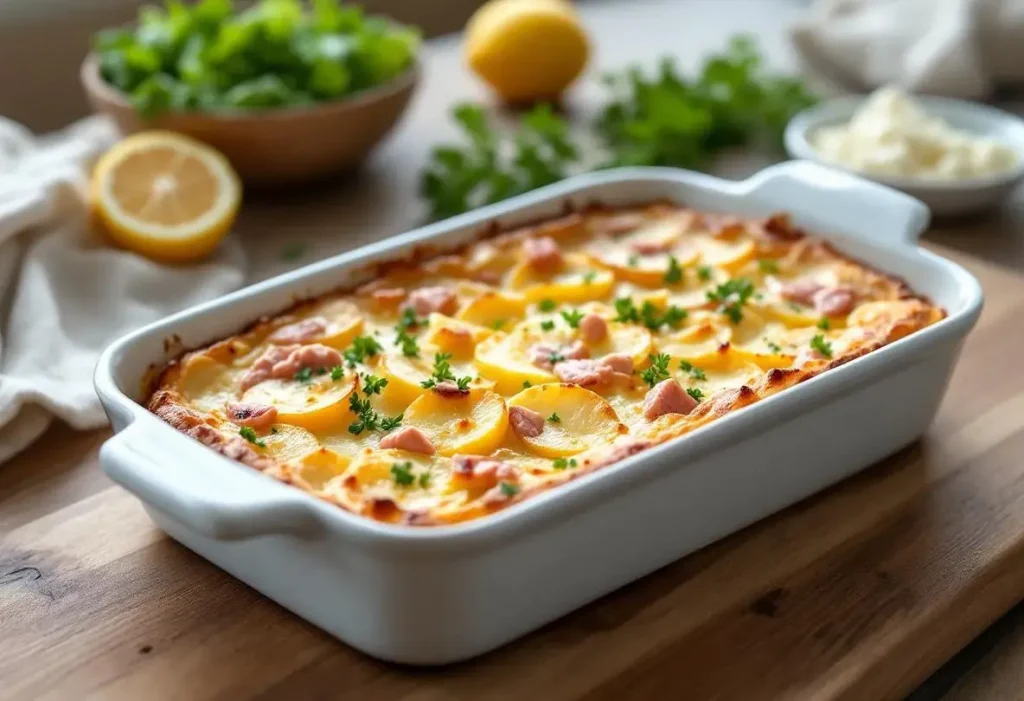 Marre des quiches ? Craquez pour ce clafoutis pommes de terre-thon ultra fondant, prêt en 5 minutes chrono