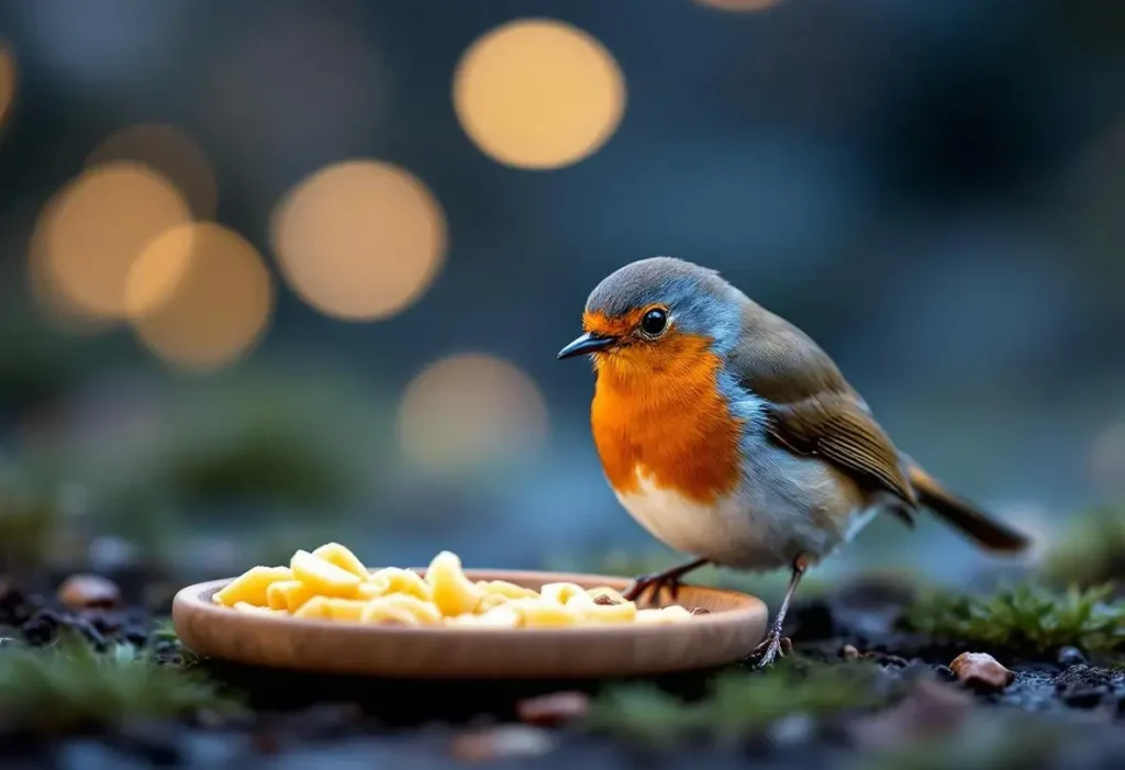 Rouges-gorges au jardin : ce soir, sortez dehors cet aliment de base à 3 centimes, que presque tous les jardiniers oublient
