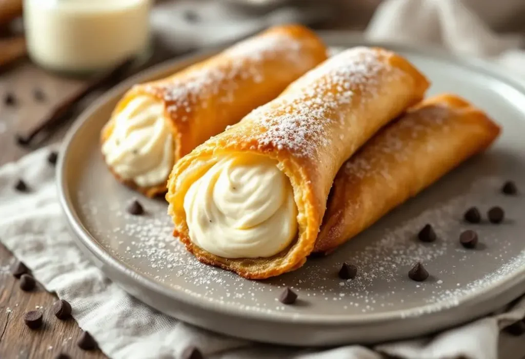 Ce cannoli feuilleté à la vanille cartonne (et il est ultra facile)