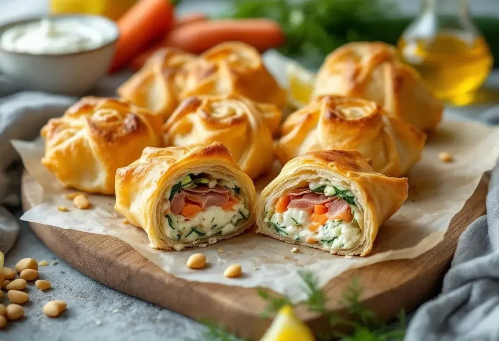 Ces roulés en pâte filo sont très rapides à préparer et délicieux : ma recette maligne pour un apéro express