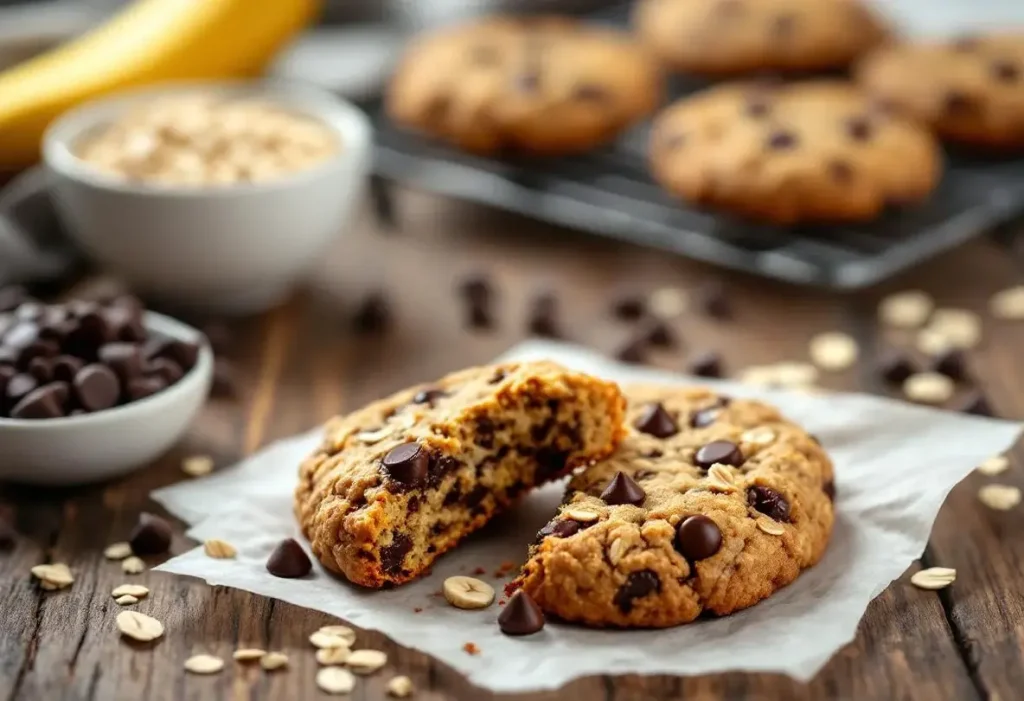 Cookies aux flocons d’avoine : recette sans beurre ni sucre, seulement 3 ingrédients