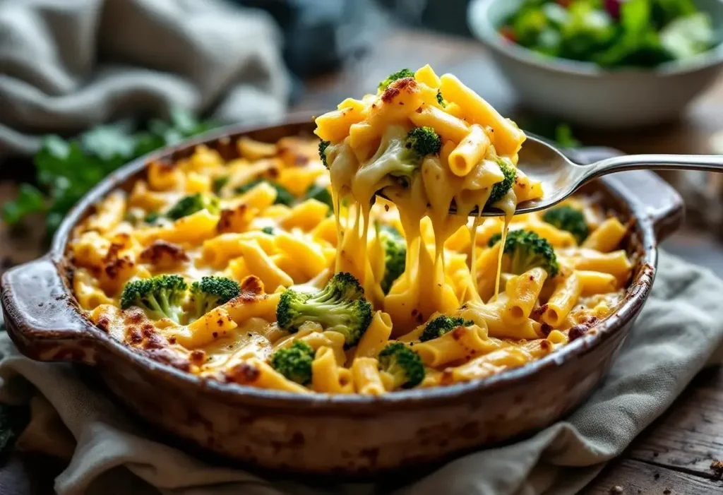 « Je ne jette plus un seul reste » : en janvier 2026, les pâtes de la veille terminent toutes en ce gratin de brocoli fondant qui rend accro