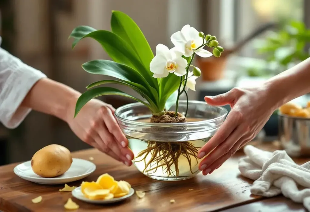 Orchidée : la faire refleurir en quelques jours grâce à une pomme de terre