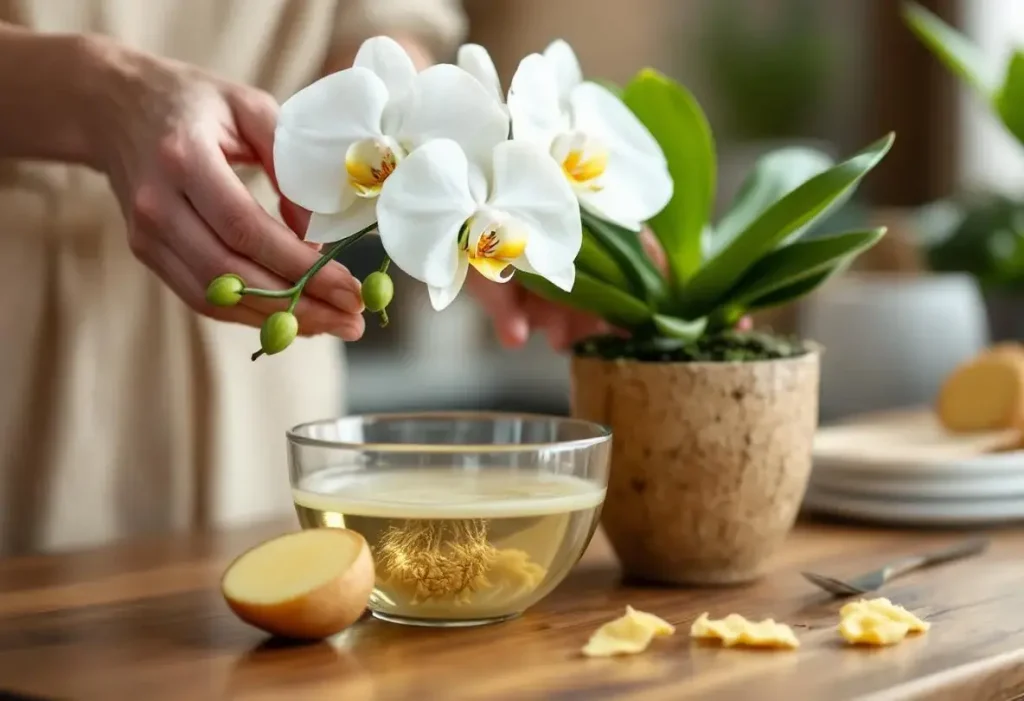 Orchidée : la faire refleurir instantanément avec une pomme de terre