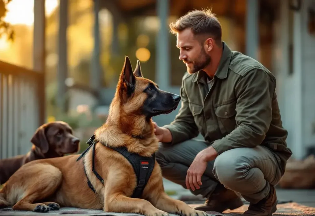 Pour ne pas être séparé du Malinois qui l'accompagnait en mission, ce maître-chien décide de l'adopter et de lui offrir une retraite bien méritée