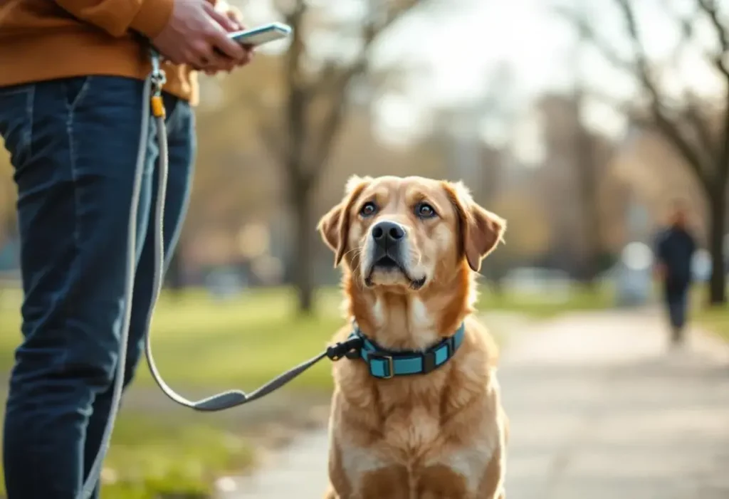 Téléphone, laisse, liberté : les erreurs qui ruinent les promenades de votre chien